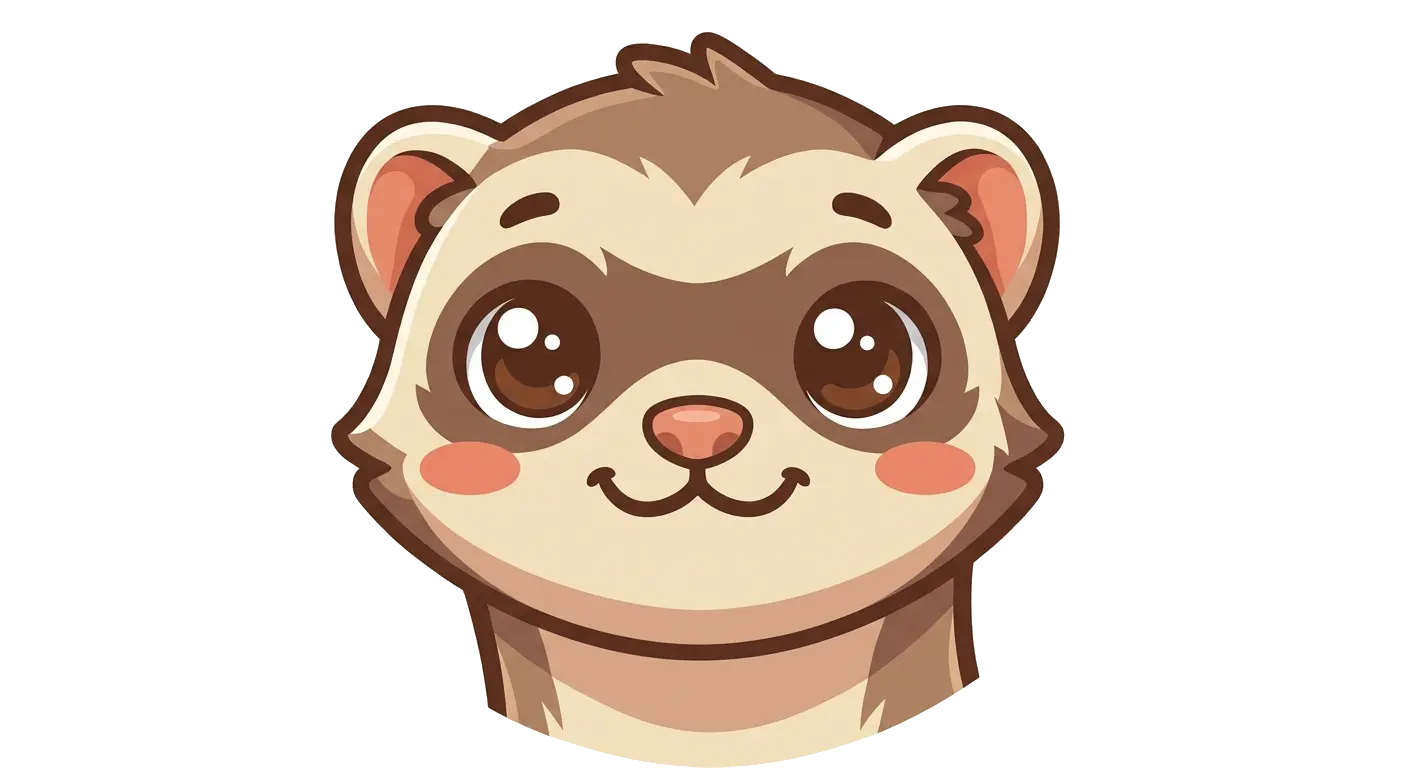 Fufu le furet trop mignon