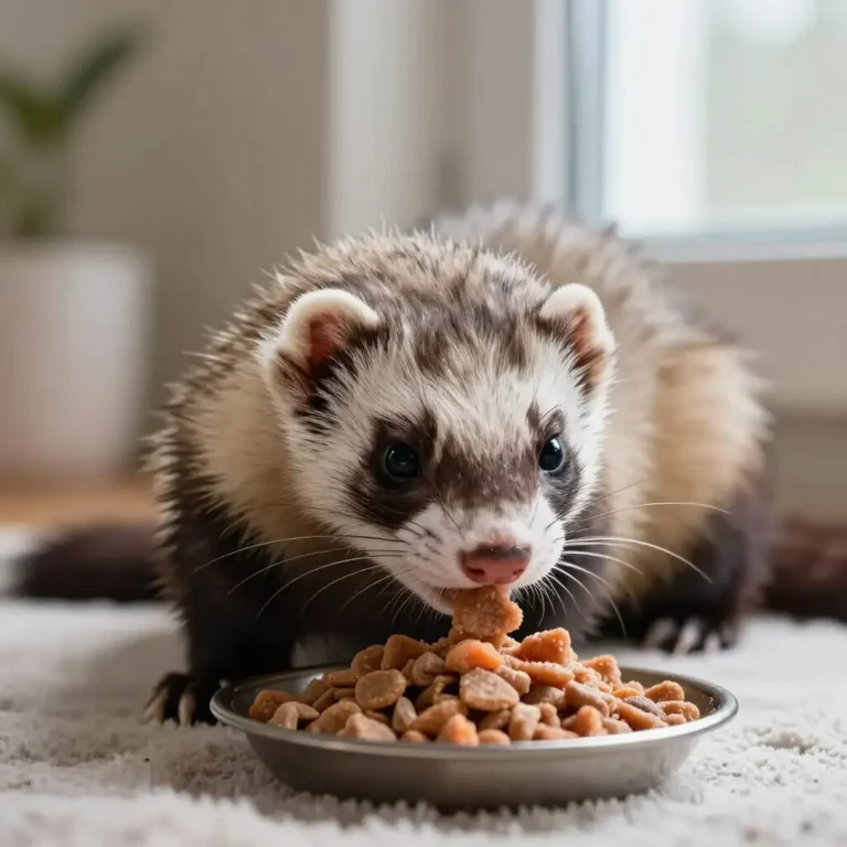 Image de l’article : Alimentation Furet Senior : Adapter son Régime en Vieillissant