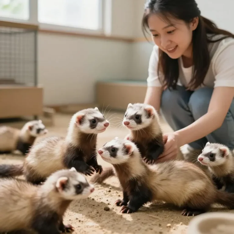 Image de l’article : Bon élevage furets : critères à vérifier avant l&rsquo;adoption