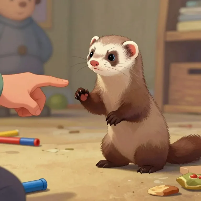 Image de l’article : Les erreurs d&rsquo;éducation à éviter avec un furet | Guide