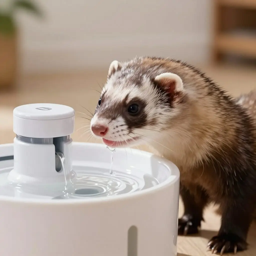 Image de l’article : Les meilleures fontaines à eau pour furets | Comparatif 2026