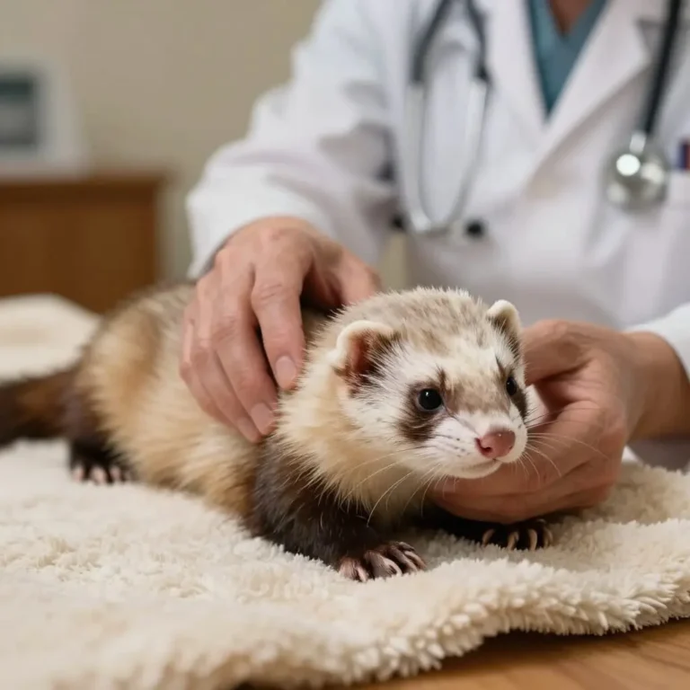 Image de l’article : Furet senior : soins spécifiques et conseils vétérinaires
