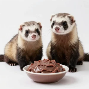 Pâtée adaptée pour un furet