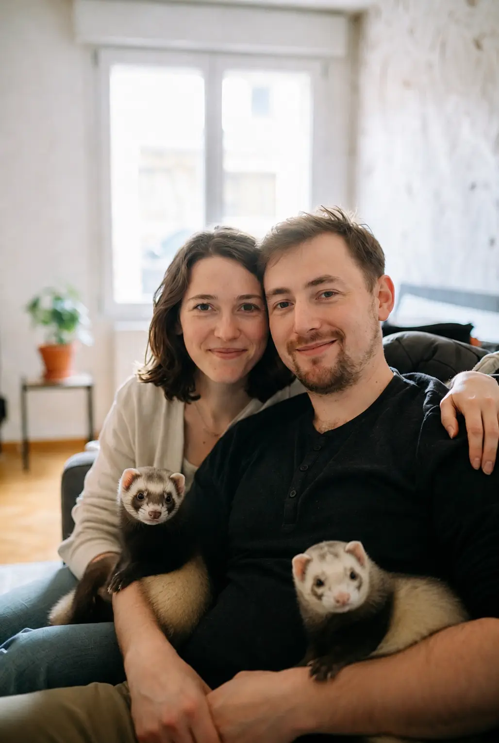 Portrait de Sophie et Léo Dubois