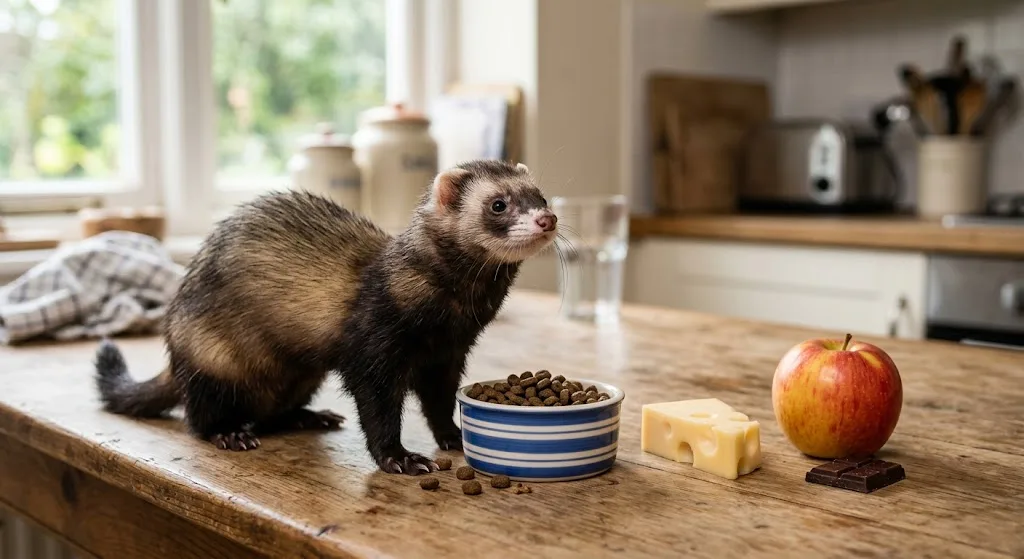 Aliments interdits pour furets