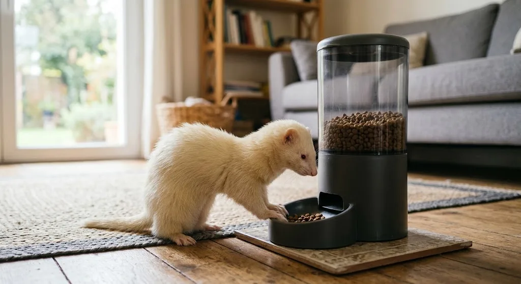 Distributeur de croquettes pour furet : est-ce adapté ?
